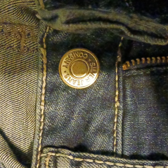 women's jeans, silver jeans co., slim boot cut, size 25x33 - Picture 2 of 4